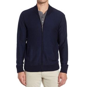 Bonobos Navy Zip Sweater XL